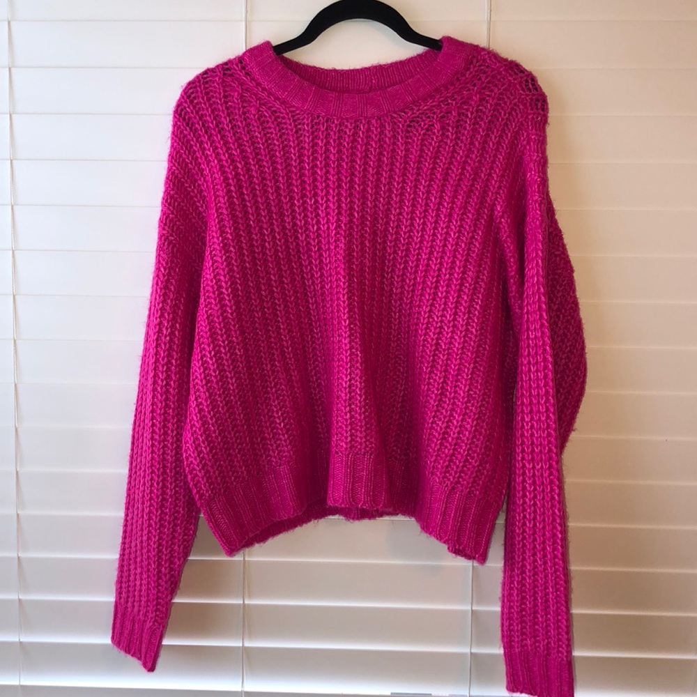 American Eagle Pink Sweater